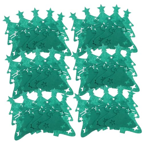 INOOMP 48 Stück Teiliges Weihnachtsbaum-bestecktaschen- Grüne Filz-besteckbeutel in Tannenbaumform Festliche Gabel Löffeltaschen für Stilvolle Feiertags-tischdekoration bei Familienfeiern INOOMP 48 Stück Teiliges Weihnachtsbaum-bestecktaschen- Grüne Filz-besteckbeutel in Tannenbaumform Festliche Gabel Löffeltaschen für Stilvolle Feiertags-tischdekoration bei Familienfeiern von INOOMP