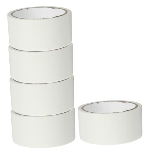 INOOMP 5 Rollen Malerband Abdeckband Malerkrepp Klebeband Rückstandsfrei Abziehbar Vielseitig für Renovierung Malerarbeiten Kunstprojekte INOOMP 5 Rollen Malerband Abdeckband Malerkrepp Klebeband Rückstandsfrei Abziehbar Vielseitig für Renovierung Malerarbeiten Kunstprojekte von INOOMP