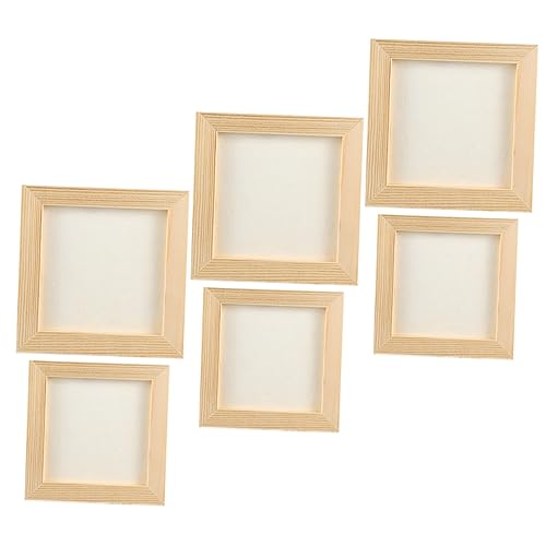 INOOMP 5 Sätze Bilderrahmen Aus Ton Bilderrahmen Kleben An Der Wand Bilderrahmen Selber Machen Bastelrahmen Unfertige Bilderrahmen Kleiner Bilderrahmen Holz 6 Stück * 5 INOOMP 5 Sätze Bilderrahmen Aus Ton Bilderrahmen Kleben An Der Wand Bilderrahmen Selber Machen Bastelrahmen Unfertige Bilderrahmen Kleiner Bilderrahmen Holz 6 Stück * 5 von INOOMP