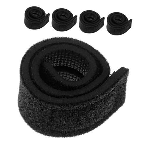 INOOMP 5 Stück Angelrutenband Lederband Angelrute Schultergurt Befestigungsband Für Stange Angelrutenbänder Tragegurt Für Angelrute Ersatz Des Angelruten-bindebands Nylon Schwarz INOOMP 5 Stück Angelrutenband Lederband Angelrute Schultergurt Befestigungsband Für Stange Angelrutenbänder Tragegurt Für Angelrute Ersatz Des Angelruten-bindebands Nylon Schwarz von INOOMP