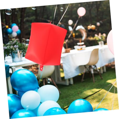INOOMP 5 Stück Beschreibbare Simulierte Quadratische Heliumballons für Partys Hochzeit Geburtstag Mehrtägiges Schweben Interaktive Wunschdekoration Rot Aufblasbar Langlebig INOOMP 5 Stück Beschreibbare Simulierte Quadratische Heliumballons für Partys Hochzeit Geburtstag Mehrtägiges Schweben Interaktive Wunschdekoration Rot Aufblasbar Langlebig von INOOMP