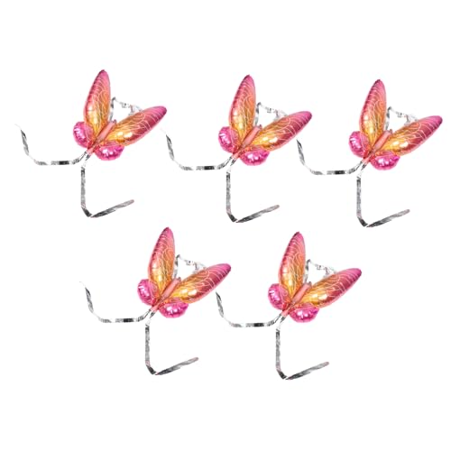 INOOMP 5 Stück Flügel Ballon Partyzubehör feenhafte Luftballons schmetterling dekorationen Luftballons in Schmetterlingsform Feierballons Ballonanzeige Aluminiumfolie Rosa INOOMP 5 Stück Flügel Ballon Partyzubehör feenhafte Luftballons schmetterling dekorationen Luftballons in Schmetterlingsform Feierballons Ballonanzeige Aluminiumfolie Rosa von INOOMP