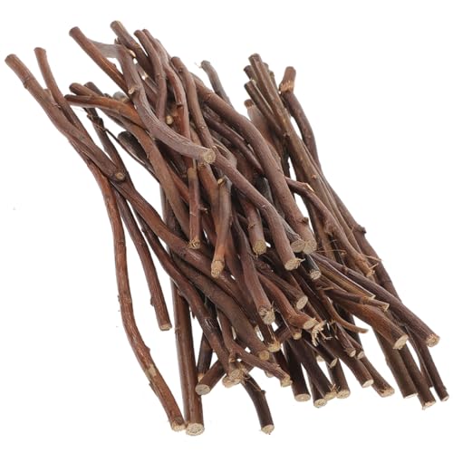 INOOMP 50 Stück DIY Holzstäbe aus Natürlichem Holz für Bastelarbeiten Dekoration Fotorequisiten und Kreative Projekte und Modellbau INOOMP 50 Stück DIY Holzstäbe aus Natürlichem Holz für Bastelarbeiten Dekoration Fotorequisiten und Kreative Projekte und Modellbau von INOOMP
