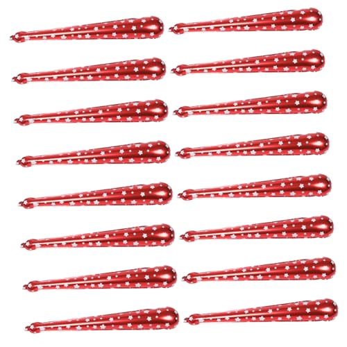 INOOMP 50 Stück Komm Stock Jubel Ausrüstung Krachmacher Für Den Sport Cheerleading Accessoires Sportlicher Krachmacher Sport Geräuschemacher Krachmacher Für Party Aluminiumfolie Rot INOOMP 50 Stück Komm Stock Jubel Ausrüstung Krachmacher Für Den Sport Cheerleading Accessoires Sportlicher Krachmacher Sport Geräuschemacher Krachmacher Für Party Aluminiumfolie Rot von INOOMP