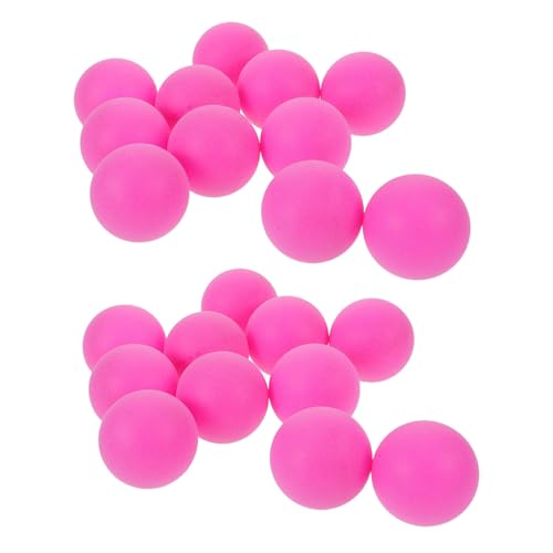 INOOMP 50 Stück Raffle Balls Kleine Farbige Kunststoffkugeln Leicht und Glatt Für Faire Bingospiele Party Schule Familienfeiern Vielseitig Einsetzbar von INOOMP