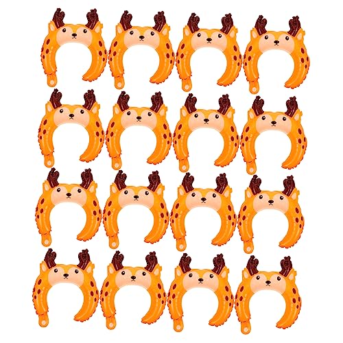 INOOMP 50 Stück Tierstirnbandballon Babyparty -Dekorationen für Geburtstagsfeier Zoo Tier Ballon Haarband Partyballons milchkännchen Ballon-Stirnband Cartoonballon Aluminiumfolie Orange INOOMP 50 Stück Tierstirnbandballon Babyparty -Dekorationen für Geburtstagsfeier Zoo Tier Ballon Haarband Partyballons milchkännchen Ballon-Stirnband Cartoonballon Aluminiumfolie Orange von INOOMP