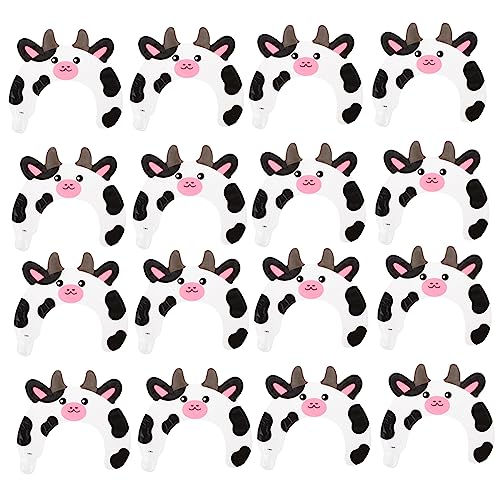 INOOMP 50 Stück Tierstirnbandballon Farben Lustige Party-Haaraccessoires aufblasbare Tierstirnbänder Dekorationen Luftballons für den Kindergeburtstag Luftballons Aluminiumfolie von INOOMP