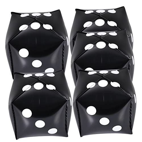 INOOMP 5Stücke Würfelballon Teiliges Party Aufblasbare Würfelballons für Jahre Feier Hochzeiten Geburtstagsfeiern Einfache Anwendung Stilvolle für Poker Themen INOOMP 5Stücke Würfelballon Teiliges Party Aufblasbare Würfelballons für Jahre Feier Hochzeiten Geburtstagsfeiern Einfache Anwendung Stilvolle für Poker Themen von INOOMP