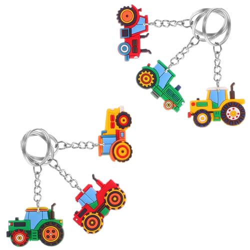 INOOMP 6 Stück Landwirtschaftsauto Schlüsselanhänger Klassenzimmer Landwirtschafts Schlüsselanhänger Bau Lkw Schlüsselanhänger Traktor Schlüsselanhänger Baufahrzeug INOOMP 6 Stück Landwirtschaftsauto Schlüsselanhänger Klassenzimmer Landwirtschafts Schlüsselanhänger Bau Lkw Schlüsselanhänger Traktor Schlüsselanhänger Baufahrzeug von INOOMP