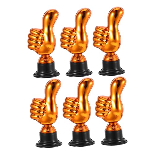 INOOMP 6 Stück Leichte Champion Trophäen Großpackung Kunststoff Auszeichnungen Für Und Schulwettbewerbe Und Feier Requisiten Spiel Party Wiederverwendbar INOOMP 6 Stück Leichte Champion Trophäen Großpackung Kunststoff Auszeichnungen Für Und Schulwettbewerbe Und Feier Requisiten Spiel Party Wiederverwendbar von INOOMP