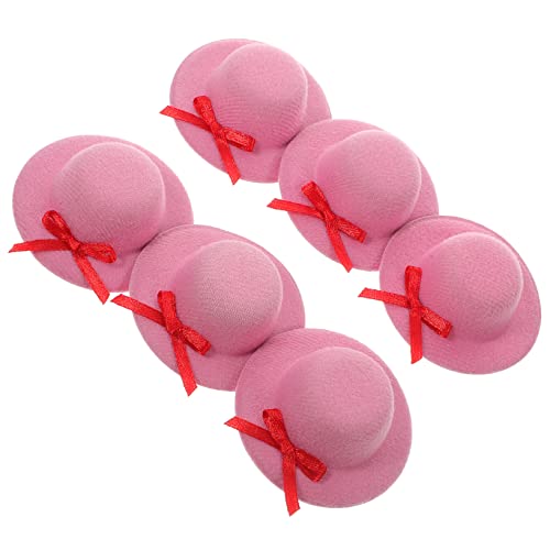 INOOMP 6 Stück Miniature Hüte Bezaubernde Mini Hüte für Diy Bastelprojekte Flaschen Dekoration und Puppen Haaraccessoires für Geburtstagsfeiern und Kinderfeste INOOMP 6 Stück Miniature Hüte Bezaubernde Mini Hüte für Diy Bastelprojekte Flaschen Dekoration und Puppen Haaraccessoires für Geburtstagsfeiern und Kinderfeste von INOOMP