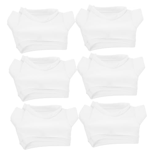 INOOMP 6 Stück Puppenkleidung Zum Ersetzen Süßes Stofftier Leeres Bärenhemd Plüschbär Kleidung Outfits Kleidung Für Puppen Kleidung Für Dekoration Dekorative Puppendekoration INOOMP 6 Stück Puppenkleidung Zum Ersetzen Süßes Stofftier Leeres Bärenhemd Plüschbär Kleidung Outfits Kleidung Für Puppen Kleidung Für Dekoration Dekorative Puppendekoration von INOOMP