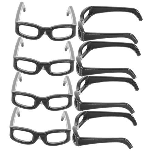 INOOMP 60 Stück Mini-Brillenspielzeug Rahmen Gläser Zubehör Schüttgut Mini Brille für Puppen winzig Party Sonnenbrille Puppenbrillen Brillen für Puppen Minipuppenbrille Plastik Schwarz INOOMP 60 Stück Mini-Brillenspielzeug Rahmen Gläser Zubehör Schüttgut Mini Brille für Puppen winzig Party Sonnenbrille Puppenbrillen Brillen für Puppen Minipuppenbrille Plastik Schwarz von INOOMP