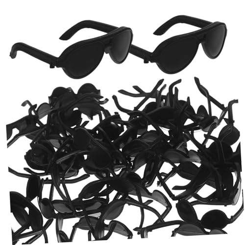 INOOMP 60 Stücke Mini Sonnenbrillen Für Puppen Kunststoff Puppe Brillen Spielzeug Kleid up Gläser Zubehör INOOMP 60 Stücke Mini Sonnenbrillen Für Puppen Kunststoff Puppe Brillen Spielzeug Kleid up Gläser Zubehör von INOOMP