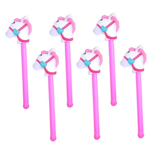 INOOMP 6Stücke Aufblasbare Pferdekopf Sticks Pferde Party Dekoration Aufblasbare Spielzeuge für Pferde Themengeburtstagsfeiern Sticks Ballon Party Zubehör INOOMP 6Stücke Aufblasbare Pferdekopf Sticks Pferde Party Dekoration Aufblasbare Spielzeuge für Pferde Themengeburtstagsfeiern Sticks Ballon Party Zubehör von INOOMP