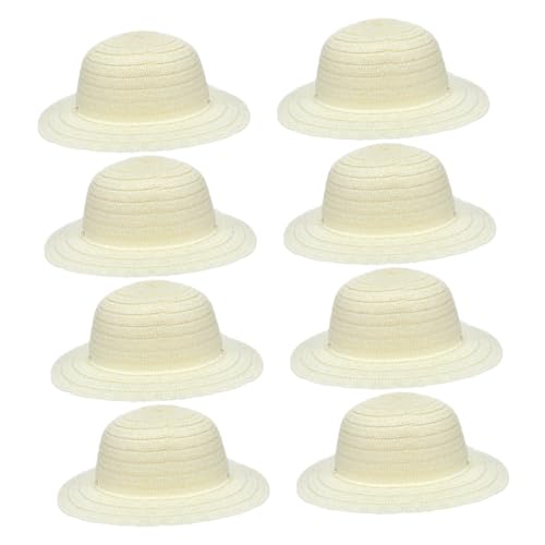 INOOMP 8 Stück Teiliges DIY Strohhut für Weiße Blanko Bastelhüte zum Bemalen Leicht und Tragbar für Familienaktivitäten Schulprojekte Partys und Kreative Handwerkskunst INOOMP 8 Stück Teiliges DIY Strohhut für Weiße Blanko Bastelhüte zum Bemalen Leicht und Tragbar für Familienaktivitäten Schulprojekte Partys und Kreative Handwerkskunst von INOOMP