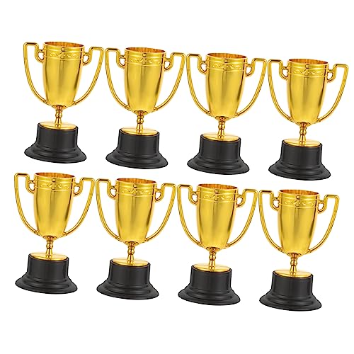 INOOMP 8 Stück Trophäendekoration Neuheit Trophäe kleiner Pokal Trophäe graviert Belohnungen Pokale Mini-Trophäen Preise für kleine Trophäen Plastik Golden Wiederverwendbar INOOMP 8 Stück Trophäendekoration Neuheit Trophäe kleiner Pokal Trophäe graviert Belohnungen Pokale Mini-Trophäen Preise für kleine Trophäen Plastik Golden Wiederverwendbar von INOOMP