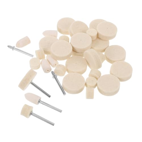 INOOMP 88 Stück Teiliges Woll-Schleifrad Set mit Filz-schleifköpfen Langlebig und Vielseitig für Metall Holz und Kunststoff Effizientes Schleifen für Professionelle und Diy-anwendungen INOOMP 88 Stück Teiliges Woll-Schleifrad Set mit Filz-schleifköpfen Langlebig und Vielseitig für Metall Holz und Kunststoff Effizientes Schleifen für Professionelle und Diy-anwendungen von INOOMP