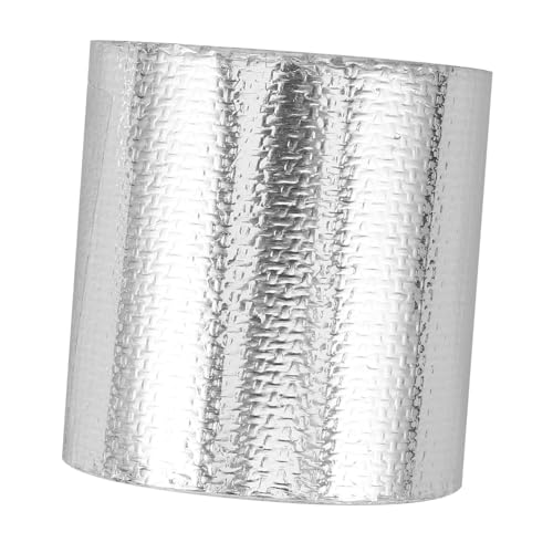 INOOMP Aluminium Klebeband Silber Hitzebeständig und Reißfest Selbstklebendes Ducting Tape für Luftkanäle Abluftrohre und Industrielle Isolierung Vielseitig Einsetzbar und Langlebig INOOMP Aluminium Klebeband Silber Hitzebeständig und Reißfest Selbstklebendes Ducting Tape für Luftkanäle Abluftrohre und Industrielle Isolierung Vielseitig Einsetzbar und Langlebig von INOOMP