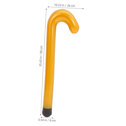 INOOMP Aufblasbarer Gehstock Aufblasbare Gehhilfe Lustiger Spazierstock Party Requisite für Karneval Cosplay Halloween Kostüm Leicht zu Benutzen und Tragbar INOOMP Aufblasbarer Gehstock Aufblasbare Gehhilfe Lustiger Spazierstock Party Requisite für Karneval Cosplay Halloween Kostüm Leicht zu Benutzen und Tragbar von INOOMP