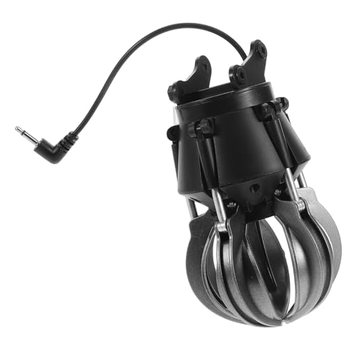 INOOMP Baggerzubehör Sandkastenbagger, Spielzeugbagger RC schweres Gerät für Erwachsene Anbaugeräte für Bagger Greiferaufnahmehand RC-Bagger Bagger Gripper Plastik Black INOOMP Baggerzubehör Sandkastenbagger, Spielzeugbagger RC schweres Gerät für Erwachsene Anbaugeräte für Bagger Greiferaufnahmehand RC-Bagger Bagger Gripper Plastik Black von INOOMP