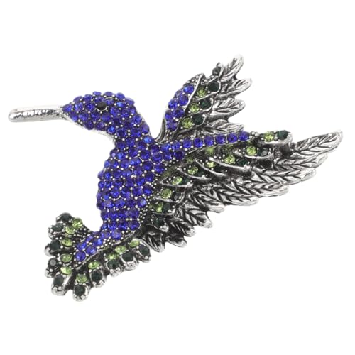 INOOMP Brosche Kragennadel Schmucknadeln Vintage-pins Vogelstift Vogelhalsbandnadel Vogel-schmuck-pin Dekorative Stift Blue Strasssteine INOOMP Brosche Kragennadel Schmucknadeln Vintage-pins Vogelstift Vogelhalsbandnadel Vogel-schmuck-pin Dekorative Stift Blue Strasssteine von INOOMP