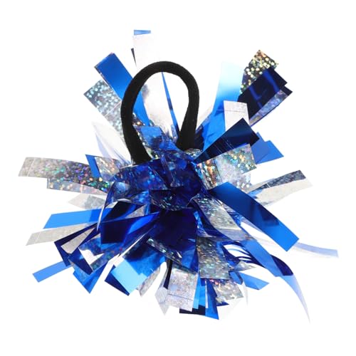 INOOMP Cheerleading Pom Poms Handgelenk Haarband Blau Silber mit Tinsel Leichte Vielseitige Festtagsdekoration für Shows Partys und Aufführungen INOOMP Cheerleading Pom Poms Handgelenk Haarband Blau Silber mit Tinsel Leichte Vielseitige Festtagsdekoration für Shows Partys und Aufführungen von INOOMP