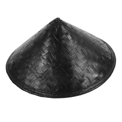 INOOMP Cosplay Hut aus Handgewebtem Dekorativer Hut für Bühnenauftritte Partys und Leicht Tragbar und Elegant Zufällige Farben Samurai von INOOMP