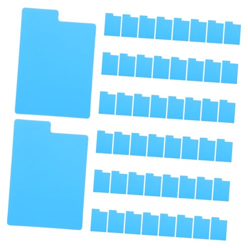 INOOMP DIY Record Album Divider 50 Stück Organizer Divider Record Separator Cards Robuste Anti-reibung Für Effiziente Lagerung von INOOMP