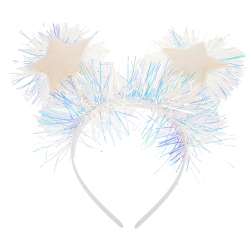 INOOMP Frohes Neues Jahr Glitzer Stern Haarreifen 2026 Weihnachts-Headband Haarreif für Geburtstag und Feiertage INOOMP Frohes Neues Jahr Glitzer Stern Haarreifen 2026 Weihnachts-Headband Haarreif für Geburtstag und Feiertage von INOOMP