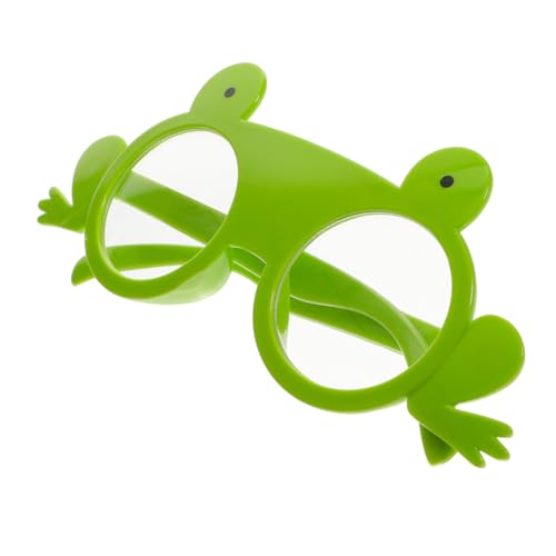 INOOMP Frosch Sonnenbrille Lustige und Sichere Kinderbrille für Geburtstagsfeiern Partyzubehör für Unvergessliche Feiern und Fröhliche Anlässe Kinderfreundliches Design von INOOMP