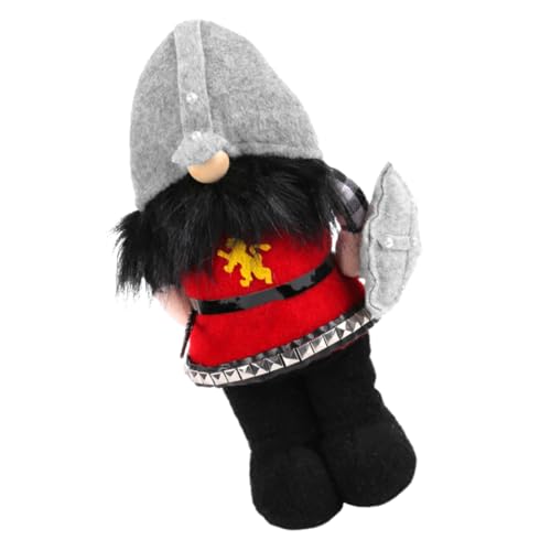 INOOMP Halloween Gnom Ritterfigur Halloween Deko mit Feiner Verarbeitung Stehende Puppe für Schreibtisch Fenster für Partydekoration INOOMP Halloween Gnom Ritterfigur Halloween Deko mit Feiner Verarbeitung Stehende Puppe für Schreibtisch Fenster für Partydekoration von INOOMP
