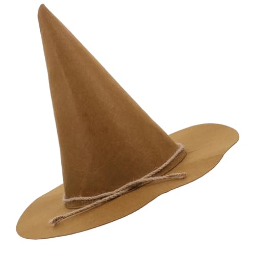 INOOMP Halloween Scarecrow Hut Cosplay Kostüm Zubehör Leichter Weicher Partyhut in Hellbraun für Erwachsene Schnelles Ausziehen für Halloween Cosplay und Festdekoration INOOMP Halloween Scarecrow Hut Cosplay Kostüm Zubehör Leichter Weicher Partyhut in Hellbraun für Erwachsene Schnelles Ausziehen für Halloween Cosplay und Festdekoration von INOOMP