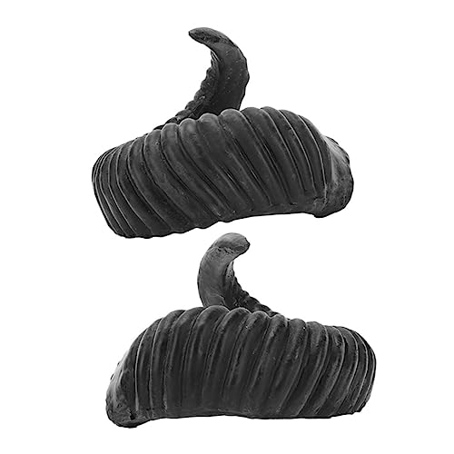 INOOMP Halloween Stirnband mit Schwarzen Großen Schafhörnern DIY Haarreif für Kostümparty Leichtes Hautfreundliches Material Einzigartiges Dekorationszubehör für Fasching und Festivals INOOMP Halloween Stirnband mit Schwarzen Großen Schafhörnern DIY Haarreif für Kostümparty Leichtes Hautfreundliches Material Einzigartiges Dekorationszubehör für Fasching und Festivals von INOOMP