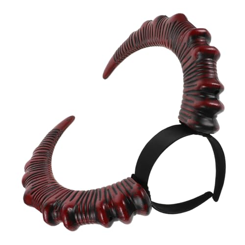 INOOMP Halloween Teufelshörner Stirnband Rot Leichtes Punk Ziegenhörner Cosplay Accessoire für Erwachsene Vielseitiges Kostüm für Halloween Karneval Party Verkleidung und Fotoshootings INOOMP Halloween Teufelshörner Stirnband Rot Leichtes Punk Ziegenhörner Cosplay Accessoire für Erwachsene Vielseitiges Kostüm für Halloween Karneval Party Verkleidung und Fotoshootings von INOOMP