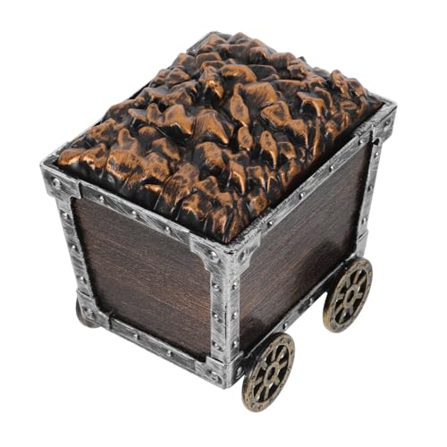 INOOMP Kasten Mineralautospielzeug Robustes Minenwagen kreatives Piraten -Brustspielzeug für Piraten Schatzkiste für Plastik Light Brown INOOMP Kasten Mineralautospielzeug Robustes Minenwagen kreatives Piraten -Brustspielzeug für Piraten Schatzkiste für Plastik Light Brown von INOOMP