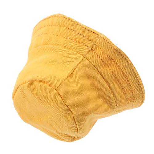 INOOMP Kleiner Puppenhut Dekorative Puppenkappe Mini Süßeste Flauschige Süße Puppenmütze Winzige Hüte Zum Basteln Puppenbastelhüte Motorhaube Party Rosa Puppen von INOOMP