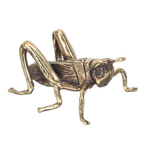 INOOMP Kreatives Messingornament für Schreibtisch Retro Heuschreckenfigur als Deko für Zuhause für Partys INOOMP Kreatives Messingornament für Schreibtisch Retro Heuschreckenfigur als Deko für Zuhause für Partys von INOOMP