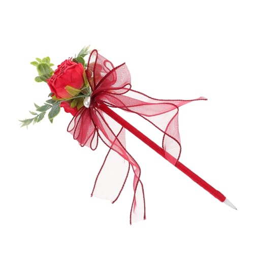 INOOMP Kugelschreiber Mit Rosenimitat Rosa Stifte Valentinsblumen-kugelschreiber Blumenstifte Masse Dekorative Stifte Rosenstifte Kugelschreiber Mit Blumenmuster Süße Stifte Rot Plastik INOOMP Kugelschreiber Mit Rosenimitat Rosa Stifte Valentinsblumen-kugelschreiber Blumenstifte Masse Dekorative Stifte Rosenstifte Kugelschreiber Mit Blumenmuster Süße Stifte Rot Plastik von INOOMP