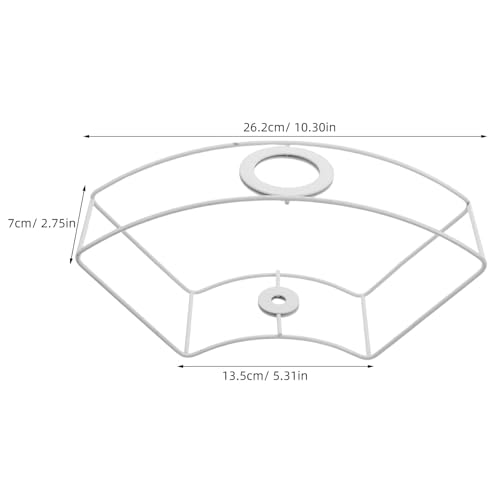 INOOMP Lampenkäfig aus Metall: Lampenschirmrahmen aus Draht, Lampenschutz aus Draht für E27-Lampenfassung – Vintage-Lampenschirm aus Metall für Schreibtisch, Tisch, Hängelampe, Küche, Wohnzimmer INOOMP Lampenkäfig aus Metall: Lampenschirmrahmen aus Draht, Lampenschutz aus Draht für E27-Lampenfassung – Vintage-Lampenschirm aus Metall für Schreibtisch, Tisch, Hängelampe, Küche, Wohnzimmer von INOOMP