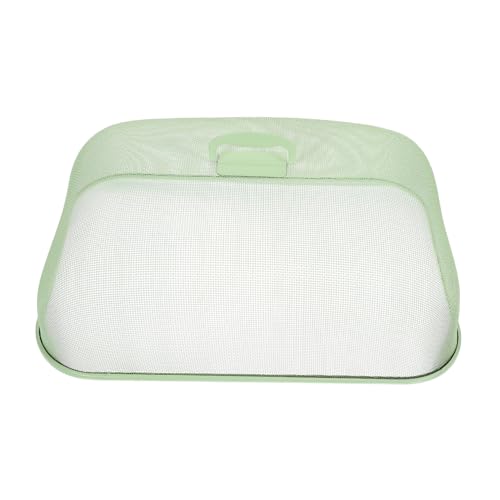 INOOMP Mesh Lebensmittel Abdeckhaube mit Griff Rechteckiger Grüner Metall Schirm Staubdicht Langlebig Einfach zu Lagern für Küche Picknick Schutz vor Insekten und Staub INOOMP Mesh Lebensmittel Abdeckhaube mit Griff Rechteckiger Grüner Metall Schirm Staubdicht Langlebig Einfach zu Lagern für Küche Picknick Schutz vor Insekten und Staub von INOOMP