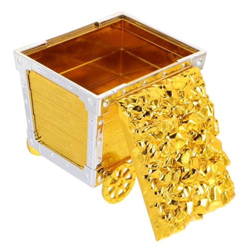 INOOMP Mineralautospielzeug Partyzubehör Plastikschatzkiste Spielzeugabbauwagen Bergbauspielzeug Partygeschenk Schatzspielzeug für Kinderspielzeug Yellow von INOOMP