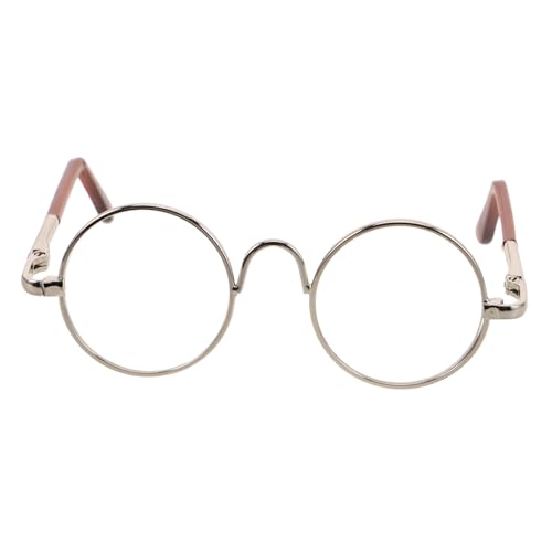 INOOMP Runde Miniatur Puppenbrille Winzige Brille Zum Anziehen Von Puppen Bezauberndes Puppenzubehör Zum Selbermachen Styling Puppenhaushandwerk INOOMP Runde Miniatur Puppenbrille Winzige Brille Zum Anziehen Von Puppen Bezauberndes Puppenzubehör Zum Selbermachen Styling Puppenhaushandwerk von INOOMP