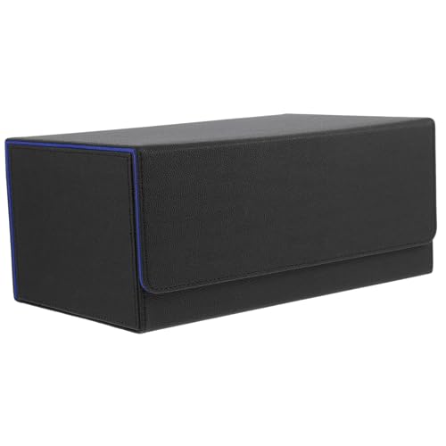 INOOMP Sammelkarten Aufbewahrungshülle Magnetverschluss Langlebige PU Leder Kartenbox für Karten Stilvoller Organizer für Tcg und Spielkarten Geschenkidee für Freunde von INOOMP