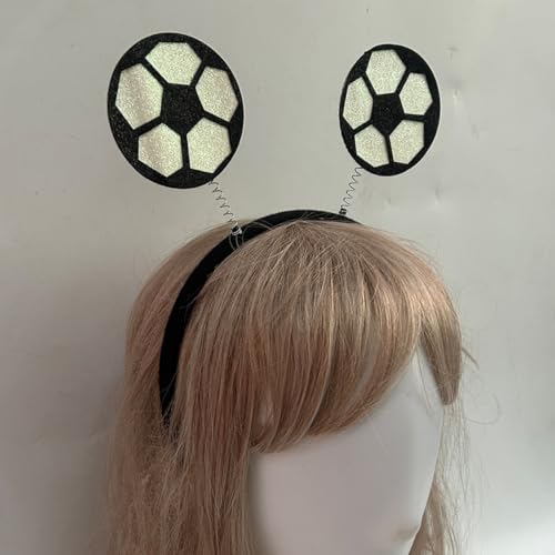 INOOMP Sportliches Fußball-haarband für Damen und Mädchen Weiches Langlebiges Stirnband für Partys und Sportveranstaltungen Wiederverwendbar Komfortabel und Auffällig Designt INOOMP Sportliches Fußball-haarband für Damen und Mädchen Weiches Langlebiges Stirnband für Partys und Sportveranstaltungen Wiederverwendbar Komfortabel und Auffällig Designt von INOOMP