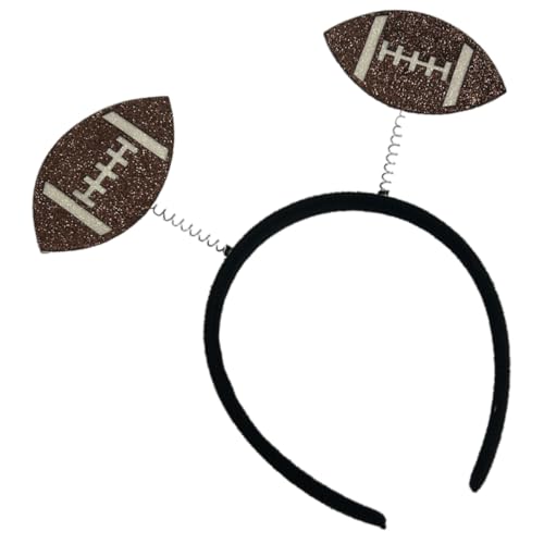INOOMP Sportliches Party-haarband mit Glitzer Leichtes Komfortables Stirnband für Frauen für Sportfans und Themenveranstaltungen Modisches Accessoire für Sportevents und Cheerleading INOOMP Sportliches Party-haarband mit Glitzer Leichtes Komfortables Stirnband für Frauen für Sportfans und Themenveranstaltungen Modisches Accessoire für Sportevents und Cheerleading von INOOMP