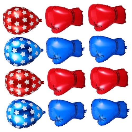 INOOMP Teiliges Boxhandschuh-folienballons mit Sandsack-form Aufblasbar Langlebig PVC Jungen Geburtstag Wrestling Party Deko Auffälliges Design Einfach zu Lagern Thematische Kampfsport INOOMP Teiliges Boxhandschuh-folienballons mit Sandsack-form Aufblasbar Langlebig PVC Jungen Geburtstag Wrestling Party Deko Auffälliges Design Einfach zu Lagern Thematische Kampfsport von INOOMP