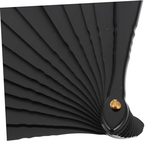 INOOMP Traditioneller Faltbarer Fächerrahmen aus Schwarzem Glatte Textur Vielseitig für DIY handwerk Nähprojekte und Wanddekoration Originelles Bastelmaterial für Fächerliebhaber INOOMP Traditioneller Faltbarer Fächerrahmen aus Schwarzem Glatte Textur Vielseitig für DIY handwerk Nähprojekte und Wanddekoration Originelles Bastelmaterial für Fächerliebhaber von INOOMP