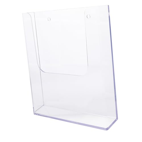 INOOMP Transparenter Wandordnerhalter aus hochwertigem Kunststoff Multifunktionaler Prospekthalter mit Großer Kapazität zur Aufbewahrung von Dokumenten Zeitschriften und Flyern für Büro INOOMP Transparenter Wandordnerhalter aus hochwertigem Kunststoff Multifunktionaler Prospekthalter mit Großer Kapazität zur Aufbewahrung von Dokumenten Zeitschriften und Flyern für Büro von INOOMP