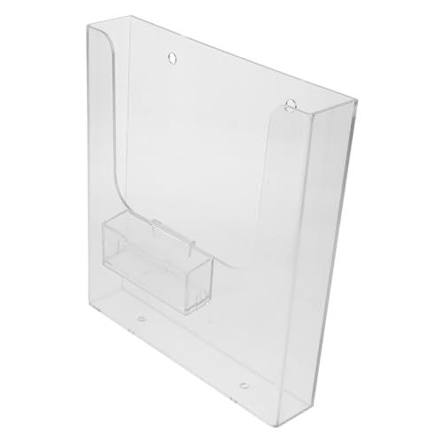 INOOMP Wandhalter Dokumentenhalter Wandmontage Prospektständer Display Rack für Büro und Zuhause Platzsparender Wandorganizer mit Modernem Design und Robuster Verarbeitung von INOOMP